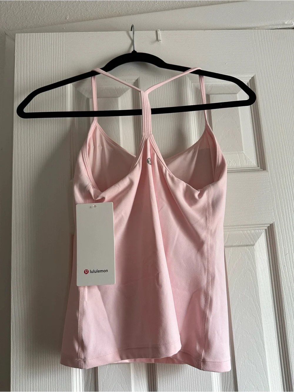 lululemon athletica Light Pink Y Tank